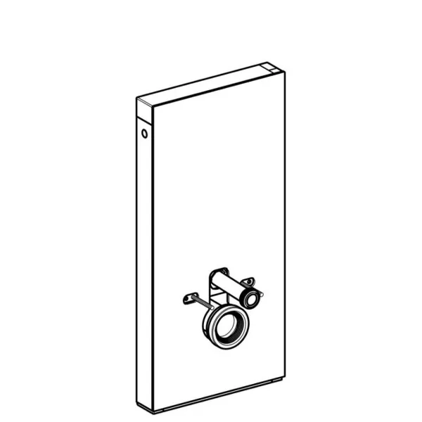 GEBERIT - Monolith Sanitárny modul na závesné WC, 101 cm, spodný prívod vody, biela 131.021.SI.5