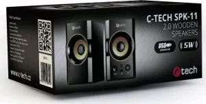 C-TECH SPK-11/Stereo/5W/Černá