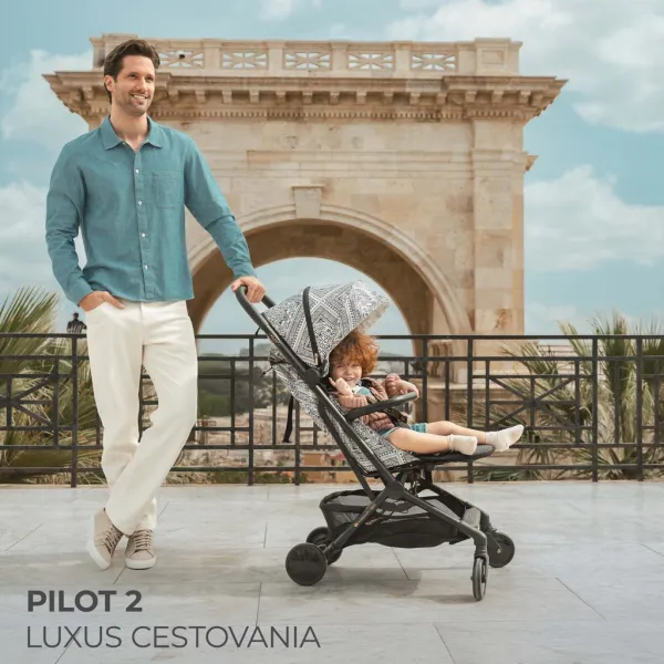 Kočík Kinderkraft Pilot 2 Limitovaná edícia Bizuu Farba: Dune Whisper
