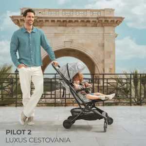 Kočík Kinderkraft Pilot 2 Limitovaná edícia Bizuu Farba: Dune Whisper