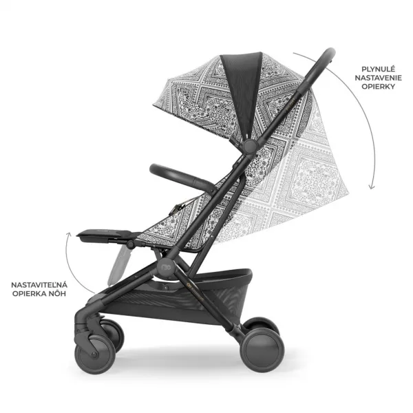 Kočík Kinderkraft Pilot 2 Limitovaná edícia Bizuu Farba: Dune Whisper
