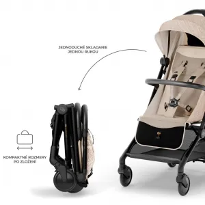 Kočík Kinderkraft Pilot 2 Limitovaná edícia Bizuu Farba: Dune Whisper
