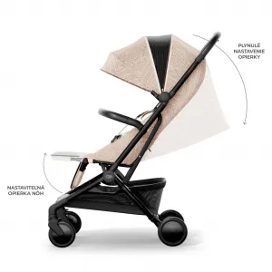 Kočík Kinderkraft Pilot 2 Limitovaná edícia Bizuu Farba: Dune Whisper