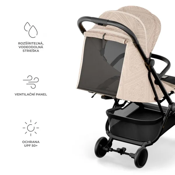 Kočík Kinderkraft Pilot 2 Limitovaná edícia Bizuu Farba: Dune Whisper
