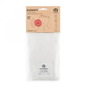 PETITE&MARS Clona slnečná do kočíka Sunny Rose Petal