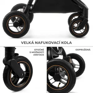 Kočík Kinderkraft Mitzy Air Farba: Black