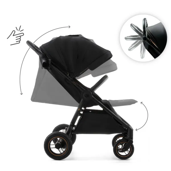 Kočík Kinderkraft Mitzy Air Farba: Black