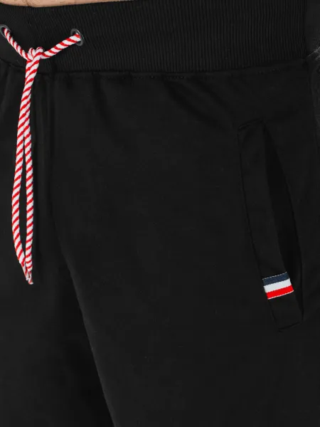 Čierne pánske dresové šortky Dstreet