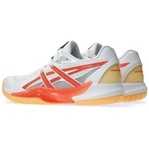 ASICS POWERBREAK FF Pánska halová obuv, biela, veľkosť 38