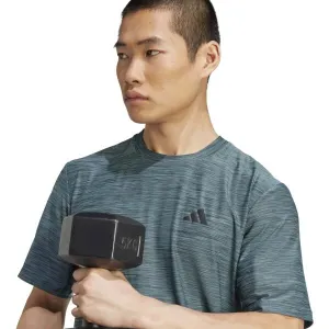 adidas TR-ES BASE T Pánske športové tričko, tmavo zelená, veľkosť