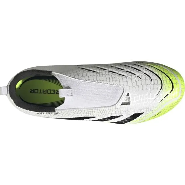 adidas PREDATOR LEAGUE LL FG/MG J Detské kopačky, biela, veľkosť
