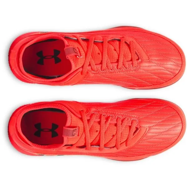 Under Armour MAGNETICO SELECT 4 INDOOR Unisex halová obuv, červená, veľkosť 45