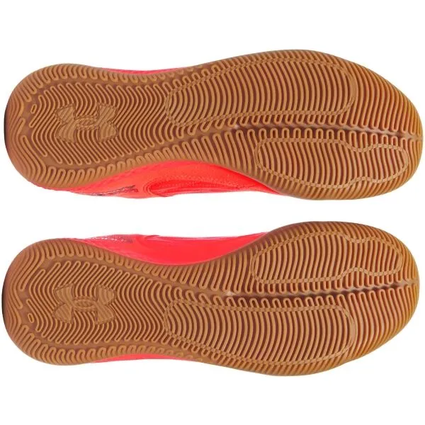 Under Armour MAGNETICO SELECT 4 INDOOR Unisex halová obuv, červená, veľkosť 45