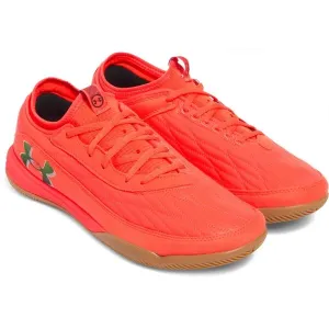 Under Armour MAGNETICO SELECT 4 INDOOR Unisex halová obuv, červená, veľkosť 45