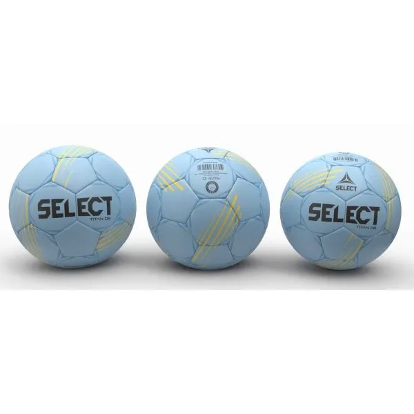Select HB TITAN DB Hádzanárska lopta, svetlomodrá, veľkosť