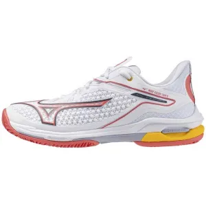 Mizuno WAVE EXCEED TOUR 6 CC W Dámska tenisová obuv, biela, veľkosť 38.5