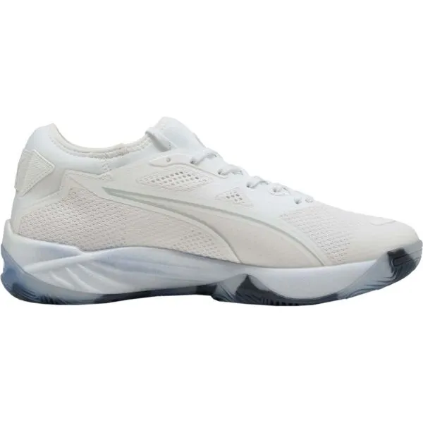 Puma ELIMINATE NITRO SQD 4 Pánska obuv na hádzanú, biela, veľkosť 48
