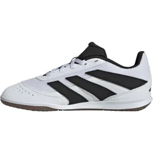 adidas PREDATOR CLUB IN SALA J Detská halová obuv, biela, veľkosť