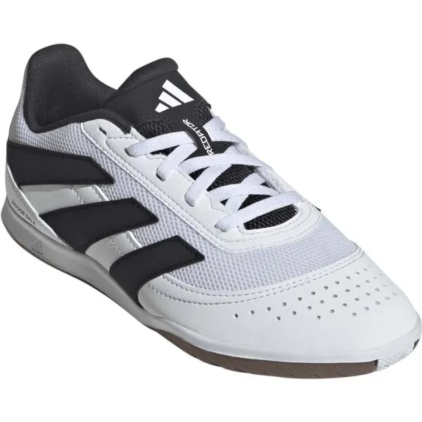 adidas PREDATOR CLUB IN SALA J Detská halová obuv, biela, veľkosť