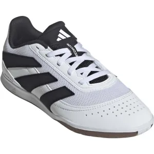 adidas PREDATOR CLUB IN SALA J Detská halová obuv, biela, veľkosť