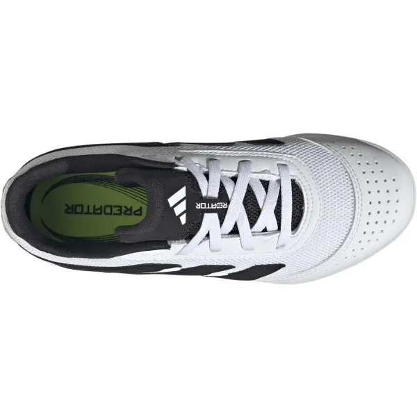 adidas PREDATOR CLUB IN SALA J Detská halová obuv, biela, veľkosť
