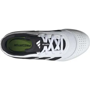 adidas PREDATOR CLUB IN SALA J Detská halová obuv, biela, veľkosť