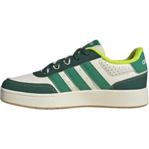 adidas BREAKBASE J Detská voľnočasová obuv, biela, veľkosť 36