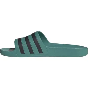 adidas ADILETTE AQUA Pánske šľapky, tmavo zelená, veľkosť 42
