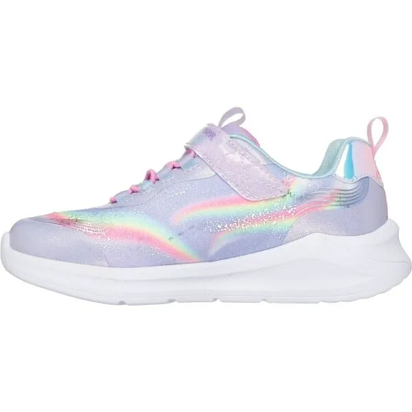 Skechers UNICORN Dievčenská vychádzková obuv, fialová, veľkosť