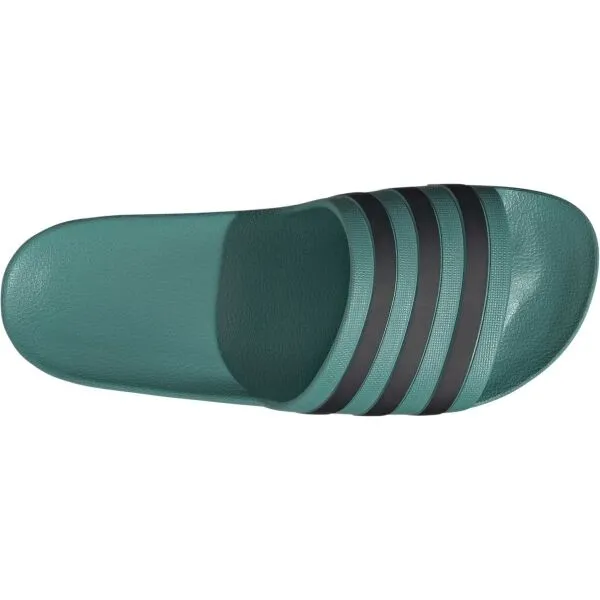 adidas ADILETTE AQUA Pánske šľapky, tmavo zelená, veľkosť 42