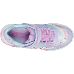 Skechers UNICORN Dievčenská vychádzková obuv, fialová, veľkosť