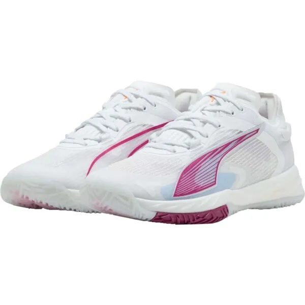 Puma ACCELERATE NITRO SQD W+ 4 Dámska obuv na hádzanú, biela, veľkosť 37