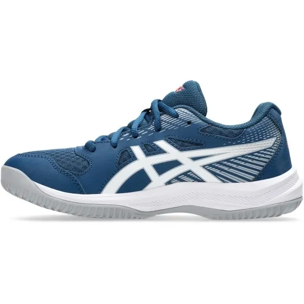 ASICS UPCOURT 6 GS Detská halová obuv, tmavo modrá, veľkosť 35