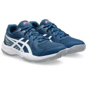 ASICS UPCOURT 6 GS Detská halová obuv, tmavo modrá, veľkosť 35
