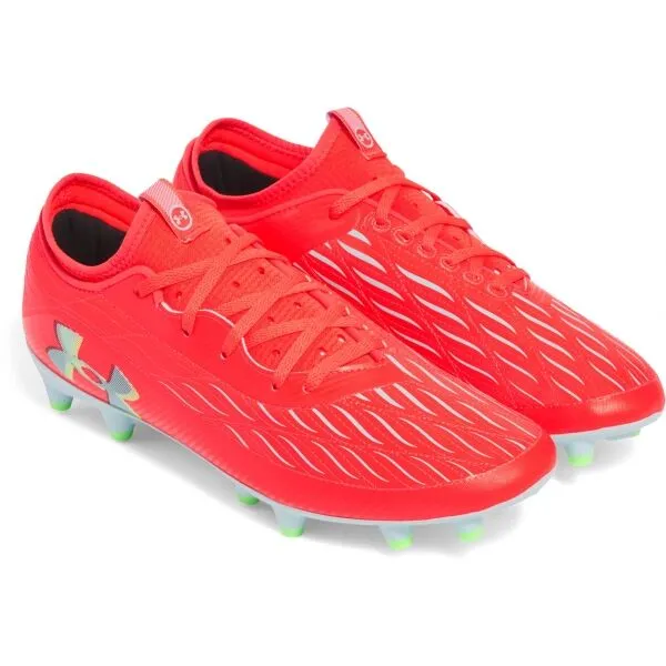 Under Armour MAGNETICO SELECT 4 FG Unisex kopačky, červená, veľkosť 43
