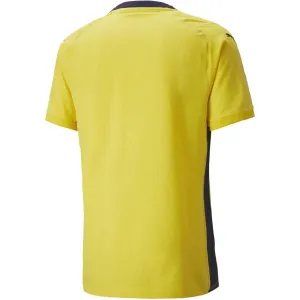 Puma TEAMCUP JERSEY Pánske futbalové tričko, žltá, veľkosť