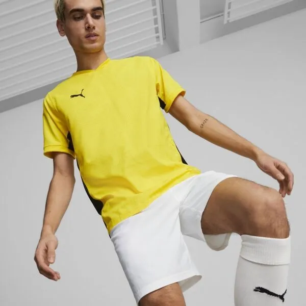 Puma TEAMCUP JERSEY Pánske futbalové tričko, žltá, veľkosť