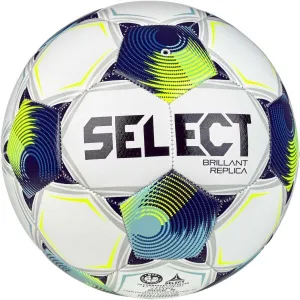 Select FB BRILLANT REPLICA CZ CHANCE LIGA Futbalová lopta, biela, veľkosť
