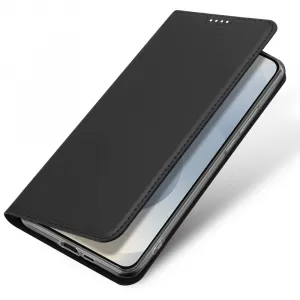 Dux Ducis Skin Pro knižkové puzdro na Samsung Galaxy S25 Edge, čierne