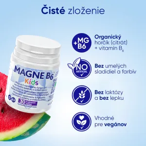 Magne B6 Kids 30 žuvacích tabliet