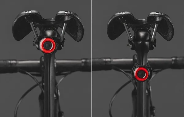 Rockbros Q3 Zadné svetlo pre bicykle, čierne