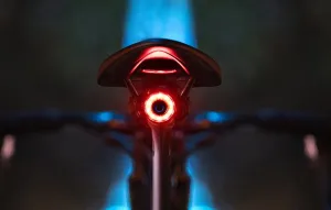 Rockbros Q3 Zadné svetlo pre bicykle, čierne