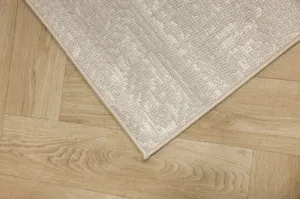 Koberec šnúrkový Haga 04196A krémový / svetlosivý