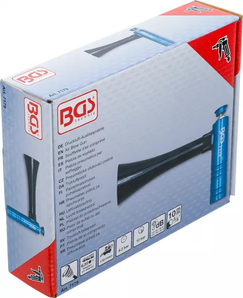 BGS Technics BGS Technic Turbo vzduchová výfuková pištoľ 7179