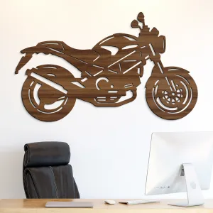 Drevená motorka - Ducati Monster