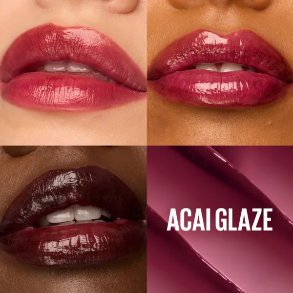MAYBELLINE NEW YORK Lifter Glaze intenzívny hydratačný balzam na pery s vysokým leskom odtieň 008 Acai Glaze 2.8 g