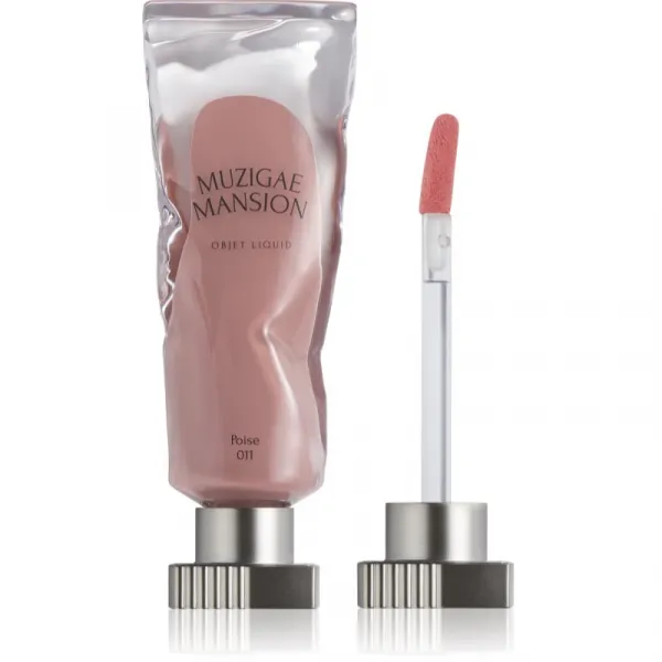 MUZIGAE MANSION Objet Liquid dlhotrvajúci tekutý rúž s matným efektom odtieň 011 Poise 6 ml