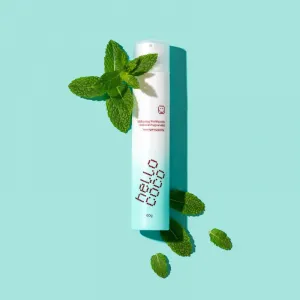 hello coco Toothpaste Peppermint bieliaca zubná pasta 60 g