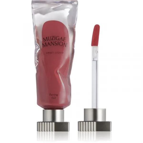 MUZIGAE MANSION Objet Liquid dlhotrvajúci tekutý rúž s matným efektom odtieň 022 Pairing 6 ml
