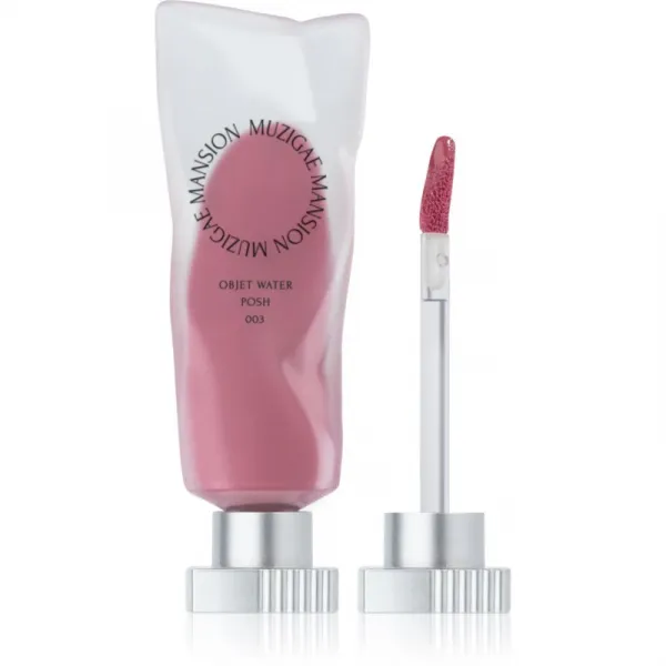 MUZIGAE MANSION Objet Water matný hydratačný tekutý rúž odtieň 003 Posh 5.8 ml